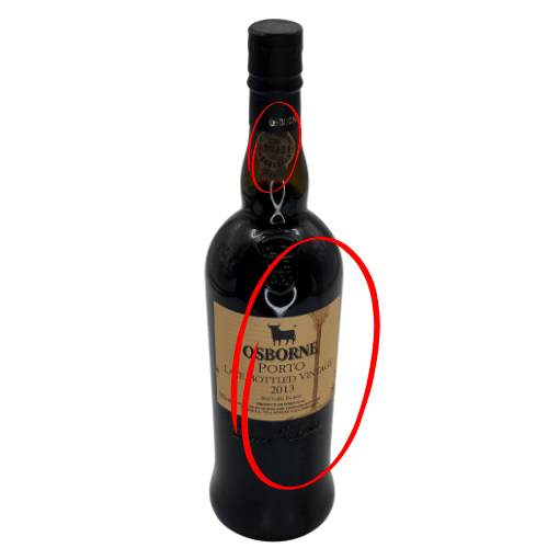 Osborne LBV 2013 (Late Bottled Vintage) - Outlet - Billede 2