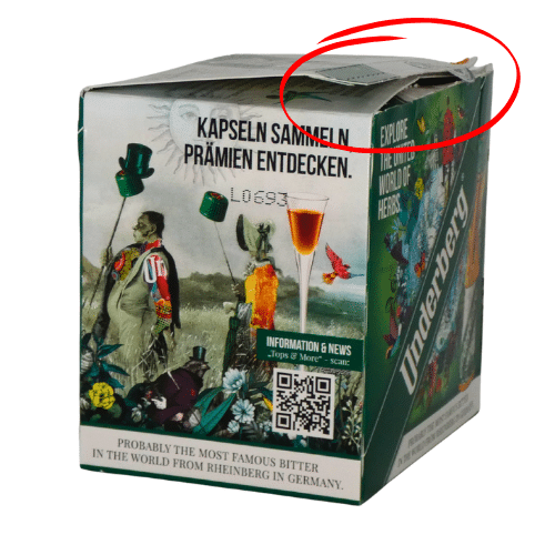 Underberg Natural Herbal Digestif 12x2cl - Outlet - Billede 2