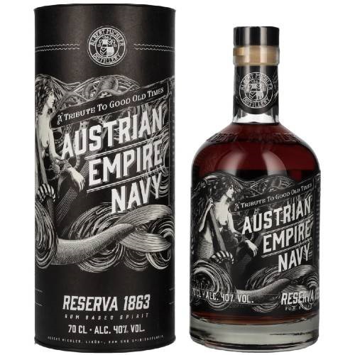 Austrian Empire Navy Reserva 1863 Rum Based Spirit