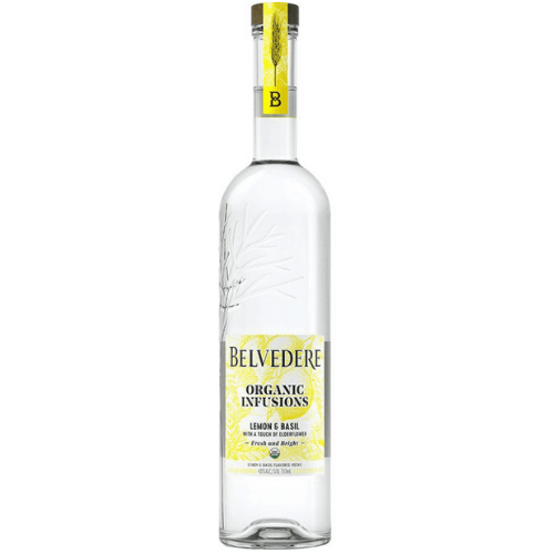 Belvedere Organic Infusions Lemon and Basil