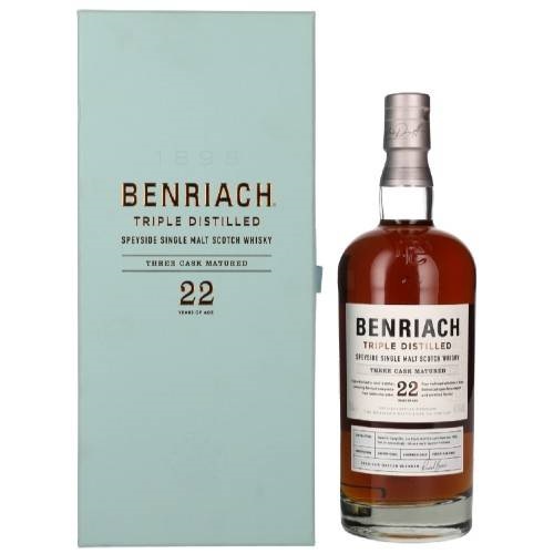 Benriach 22 Years Old Triple Distilled Three Cask Matured
