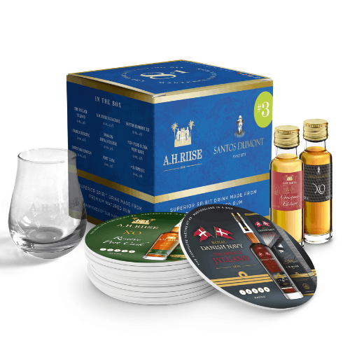A.H. Riise Tasting Kit, Valdemar, 9 x 2 cl