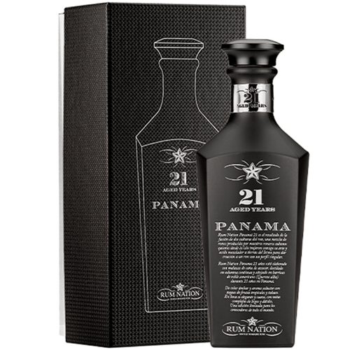 Rum Nation - Panama 21 år Black Decanter