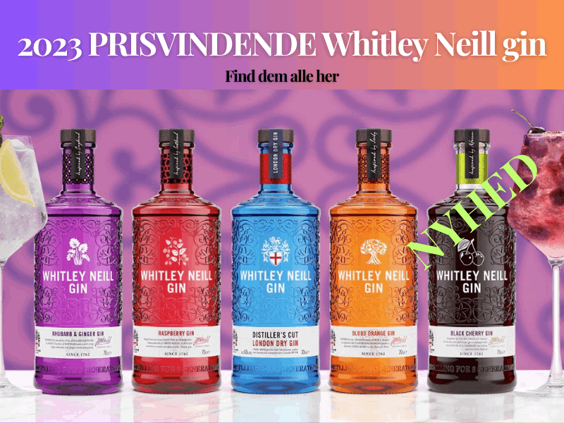Whitley Neill 2023 prisvindende gin