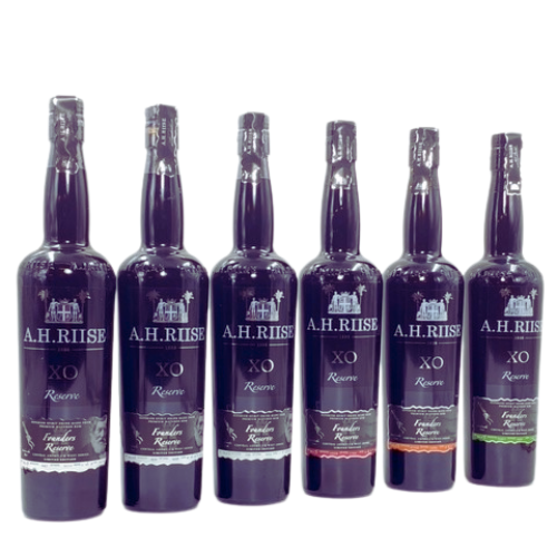 A.H. Riise Founders Reserve serie - alle 6 varianter