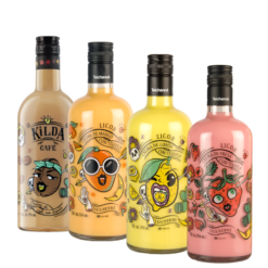 Kilda Tequila Likører - sæt med 4 varianter