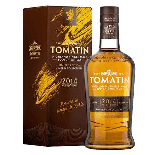 Tomatin 10 YO Manzanilla Ed. Single Malt Scotch Whisky