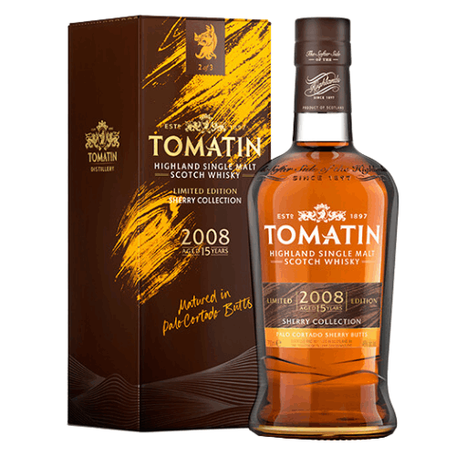 Tomatin 15 YO Palo Cortado Ed. Single Malt Scotch Whisky