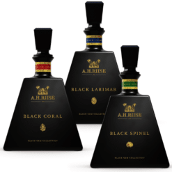 A.H. Riise Black Gem serie - Black Coral, Black Larimar og Black Spinel