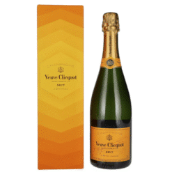 Veuve Clicquot Champagne Brut Yellow Label, i gaveæske