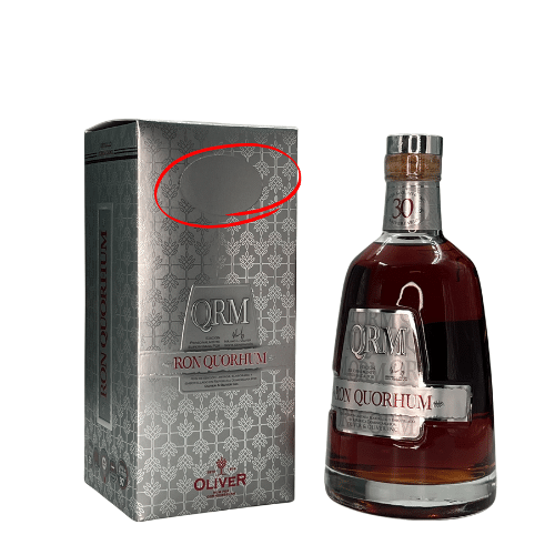 Ron Quorhum 30 Aniversario Old Vintage Rum - Outlet - Billede 2