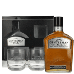 Jack Daniel's Gentleman Jack Tennessee Whiskey, i gaveæske med 2 glas