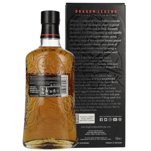 Highland Park Dragon Legend Whisky - Billede 2