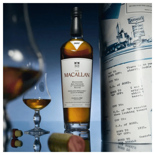 Macallan Diamonds Are Forever 55th Anniversary Release Whisky - Billede 2