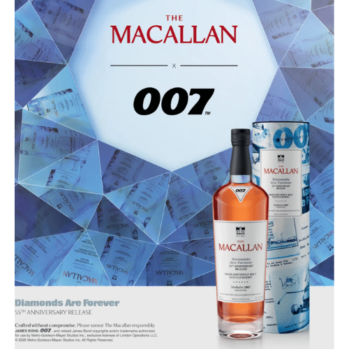 Macallan Diamonds Are Forever 55th Anniversary Release Whisky - Billede 4