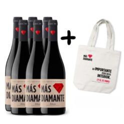 Alternative view of Más Diamante Rioja 2025 - Rødvin