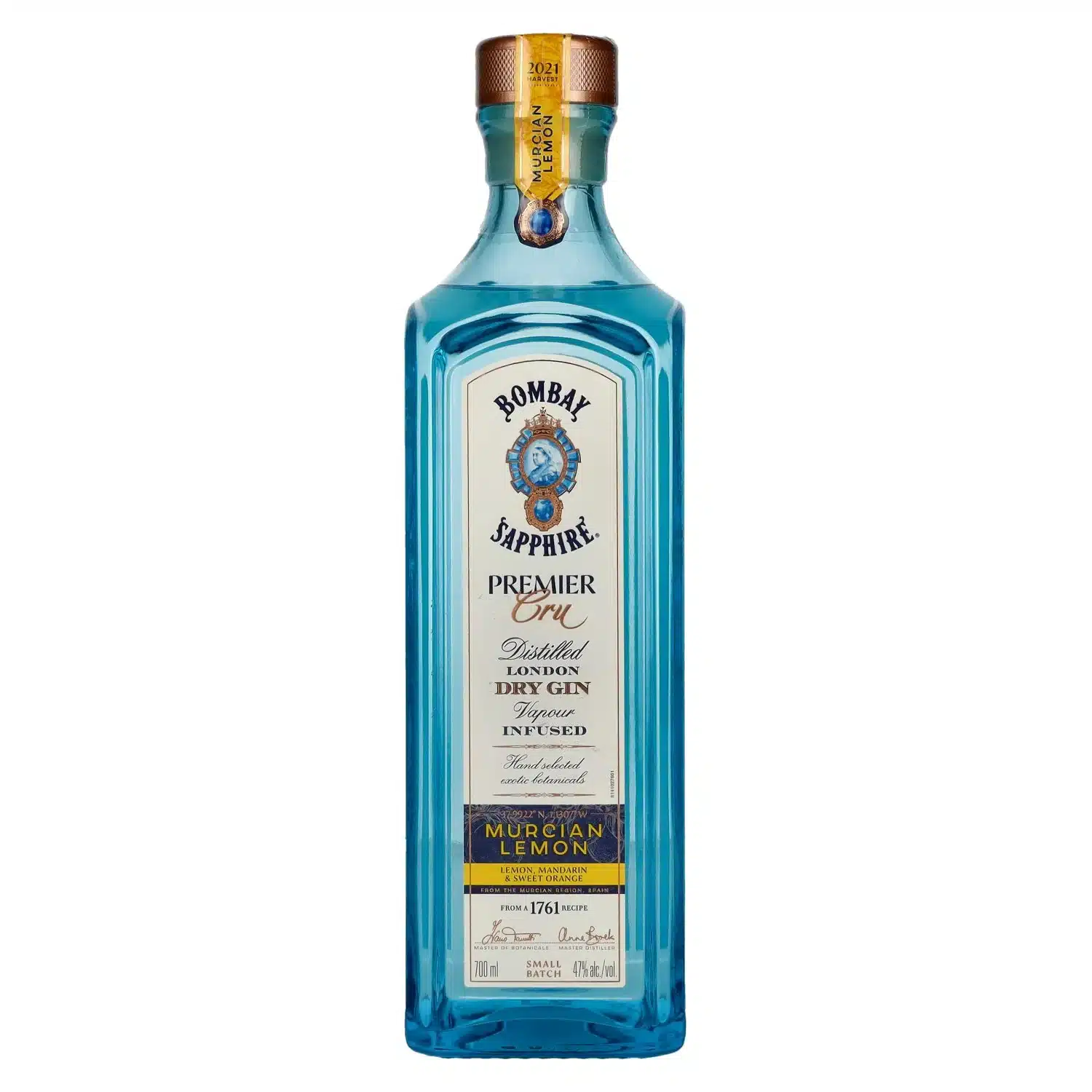 Bombay SAPPHIRE PREMIER Cru Murcian Lemon London Dry Gin