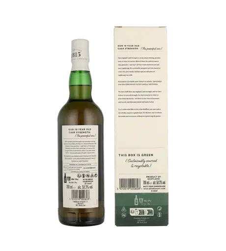 Laphroaig 10 Years Old Cask Strength Whisky Batch 17, 58.3% - Billede 2