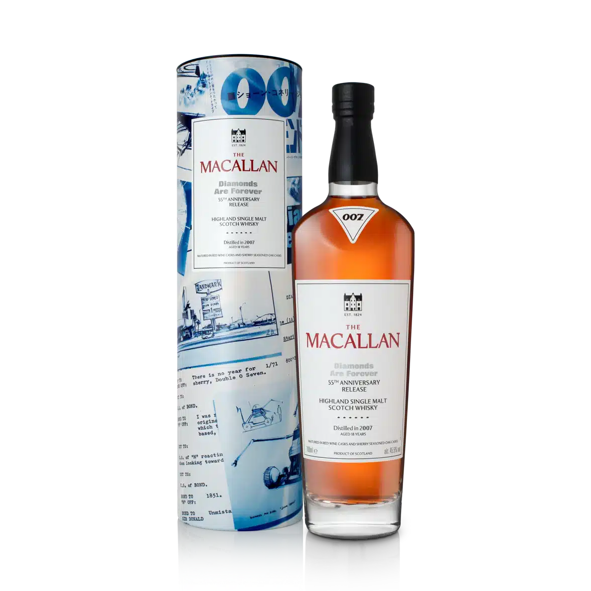 Macallan Diamonds Are Forever 55th Anniversary Release Whisky