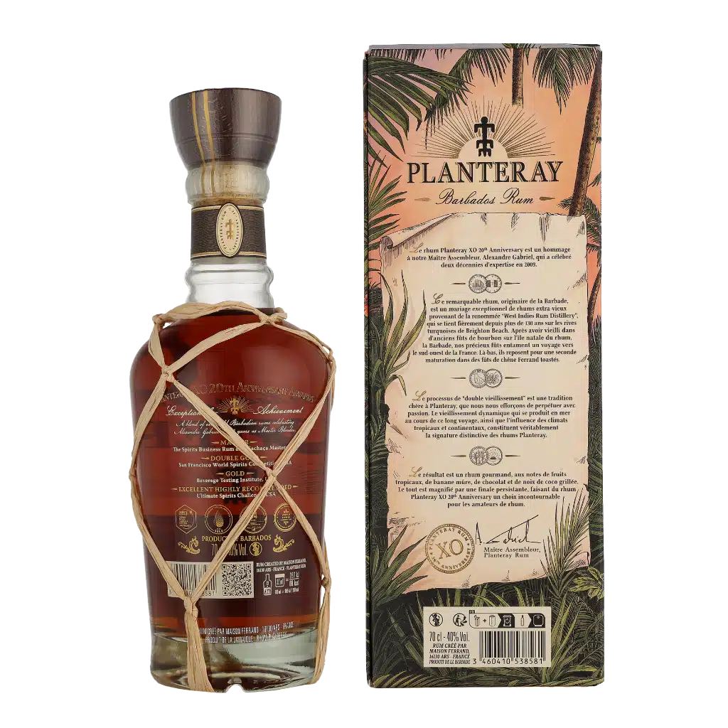 Planteray Rum BARBADOS XO 20th Anniversary - Billede 2