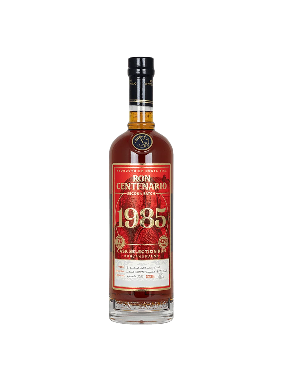 Ron Centenario 1985 Cask Selection Rum, Batch 2